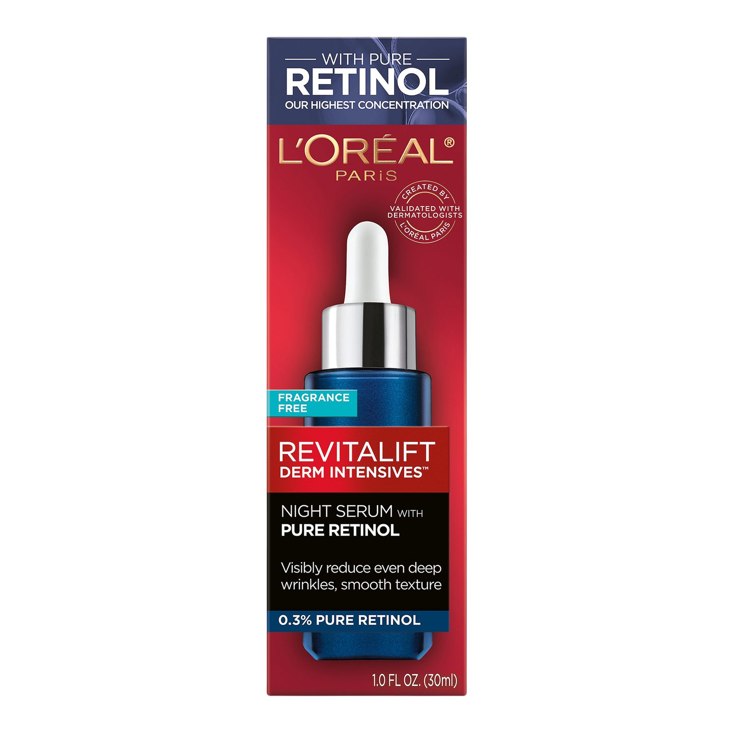 Ночной сыворотка Revitalift Derm Intensives с 0.3% чистого ретинола — фото 3