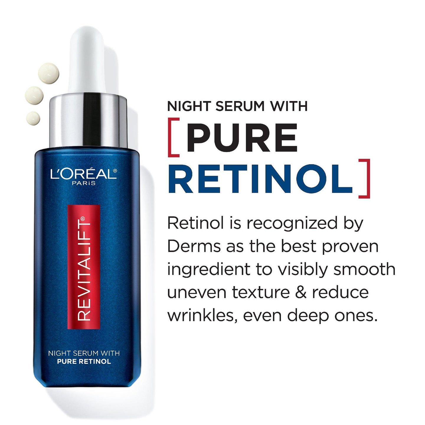 Ночной сыворотка Revitalift Derm Intensives с 0.3% чистого ретинола — фото 6