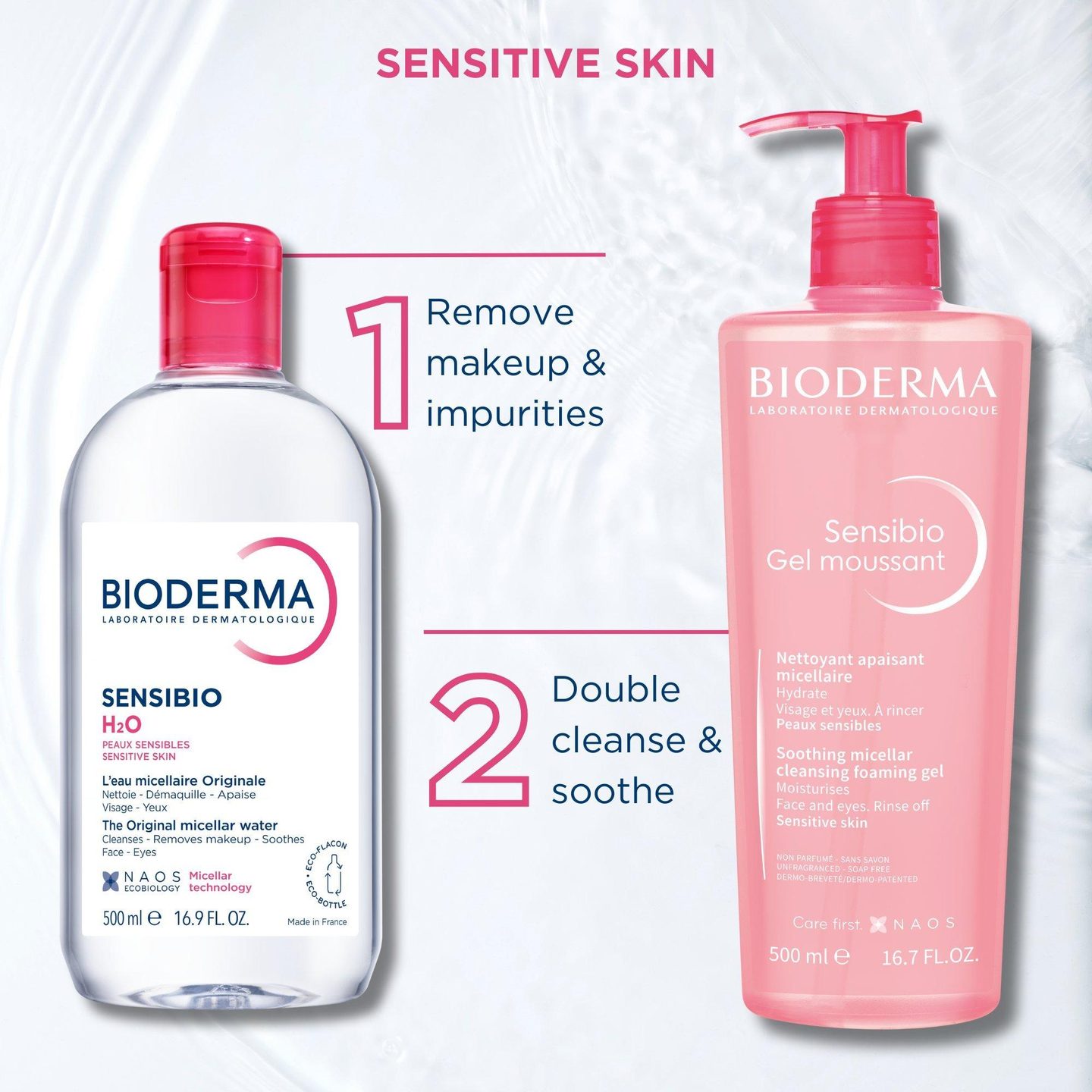 Пенящийся гель для умывания Sensibio для чувствительной кожи — фото 6