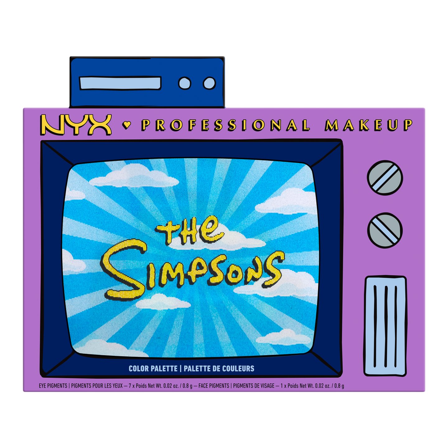 Палитра теней Simpsons Collab Simpson Family Mania — фото 3