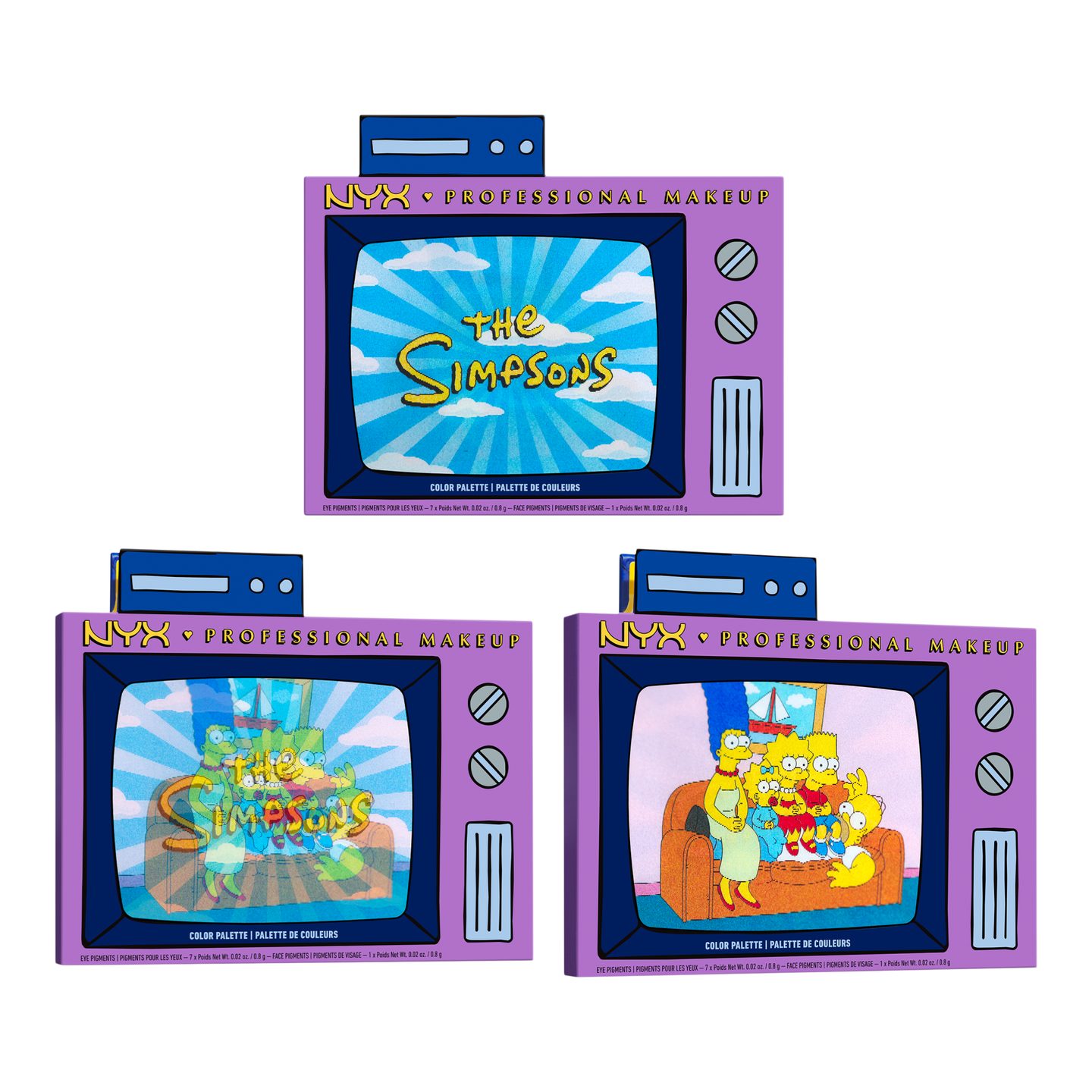 Палитра теней Simpsons Collab Simpson Family Mania — фото 7