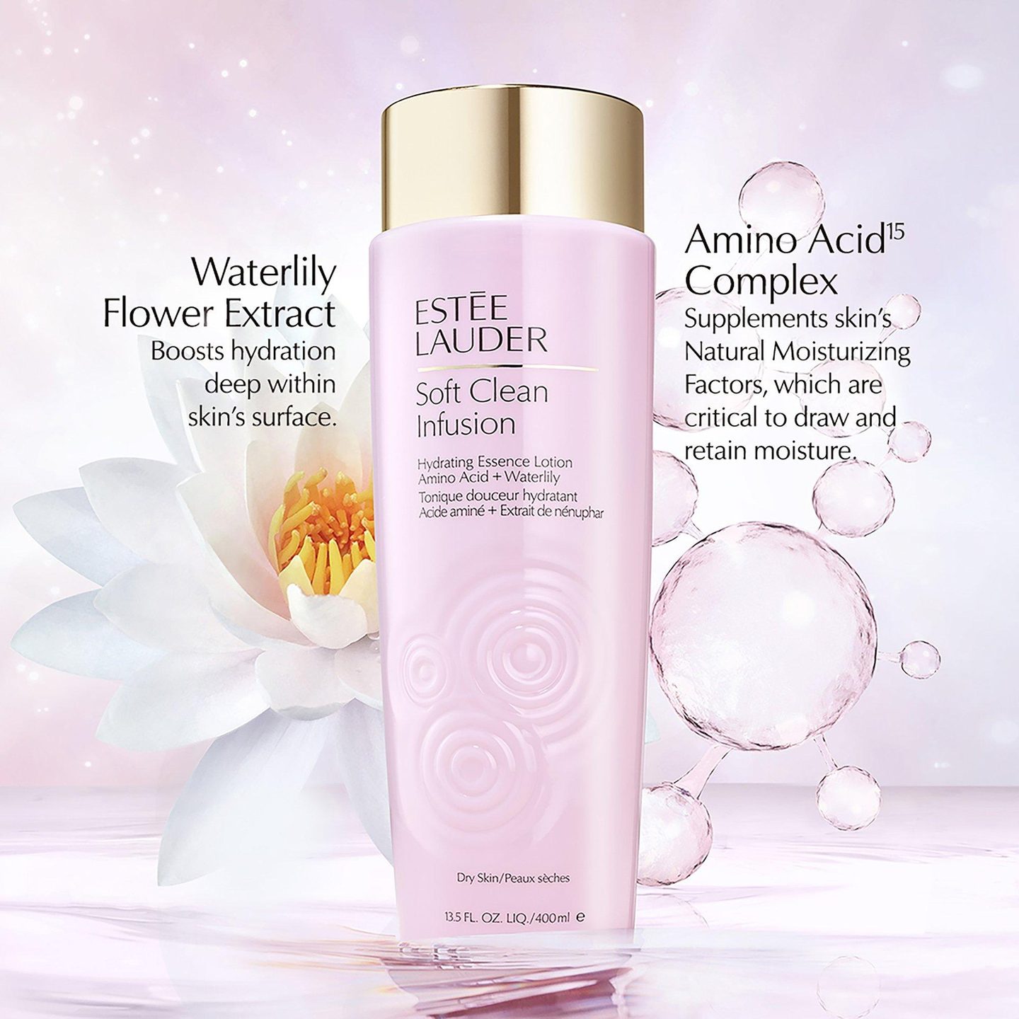 Увлажняющая эссенция-тоник Soft Clean Infusion с аминокислотами — фото 3