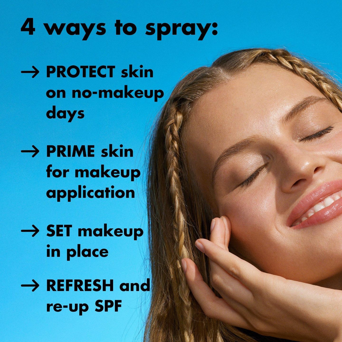 Спрей для фиксации макияжа с SPF 45 Suntouchable All Set for Sun — фото 6