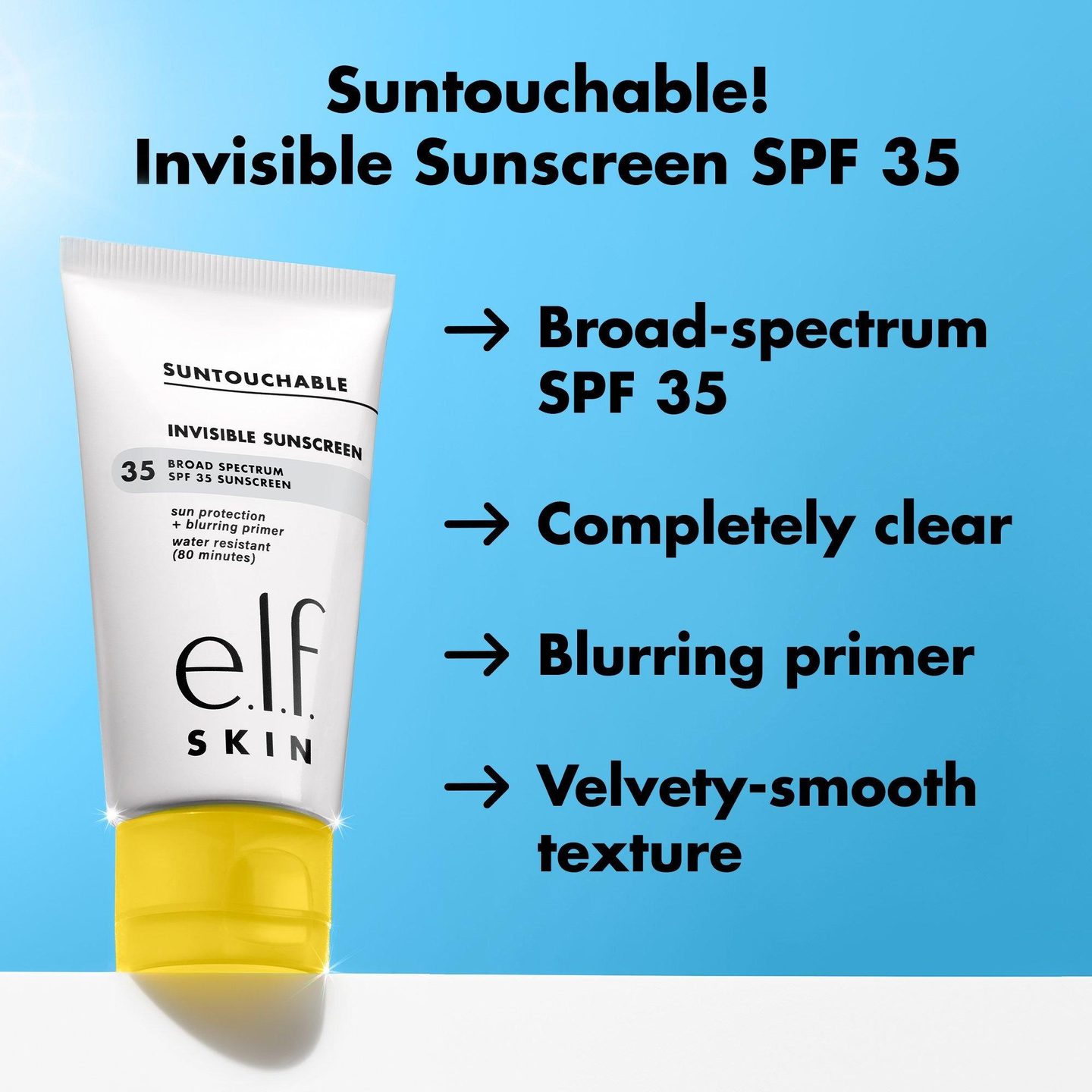 Невидимый солнцезащитный крем SPF 35 — фото 3