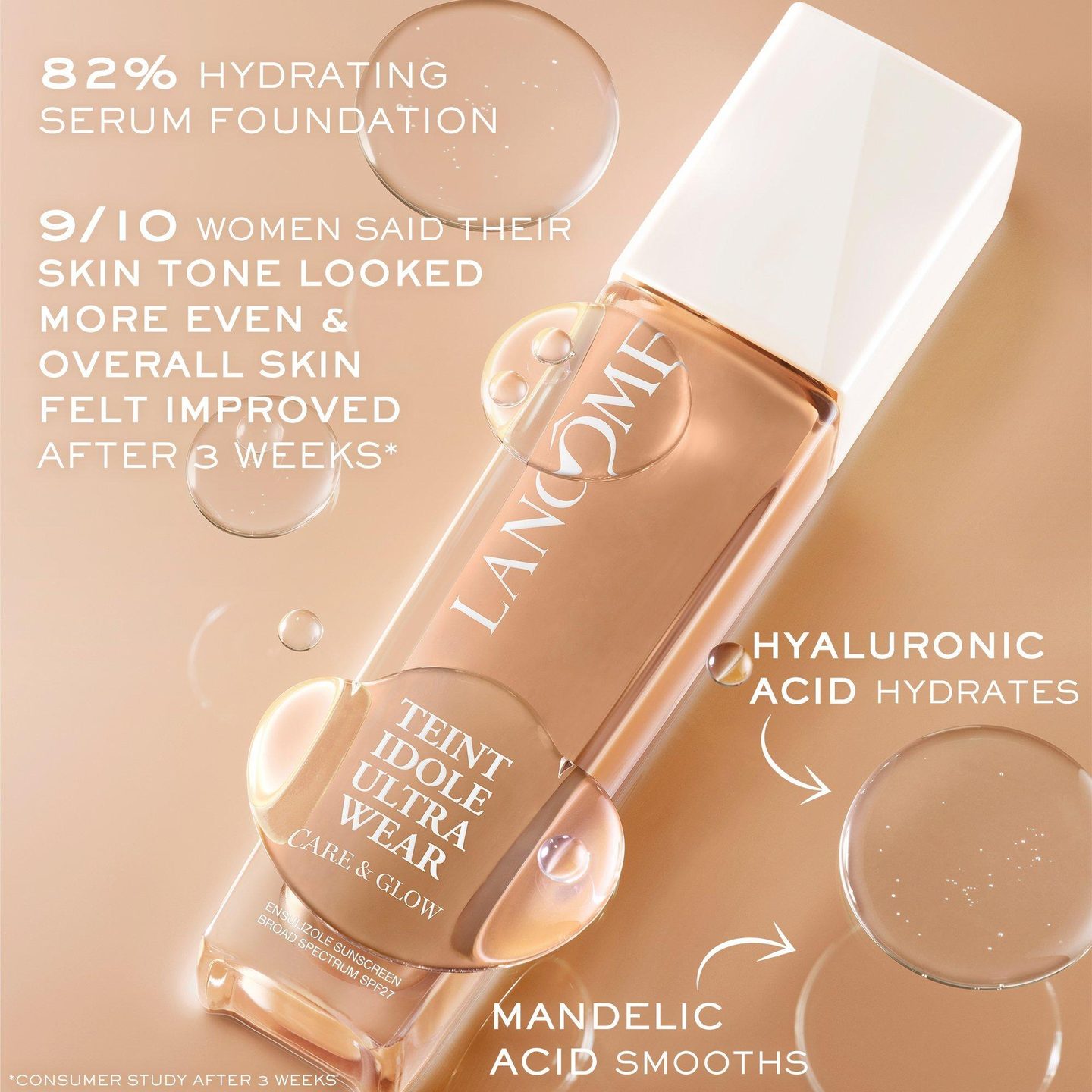 Teint Idole Ultra Wear Care and Glow Foundation — фото 7