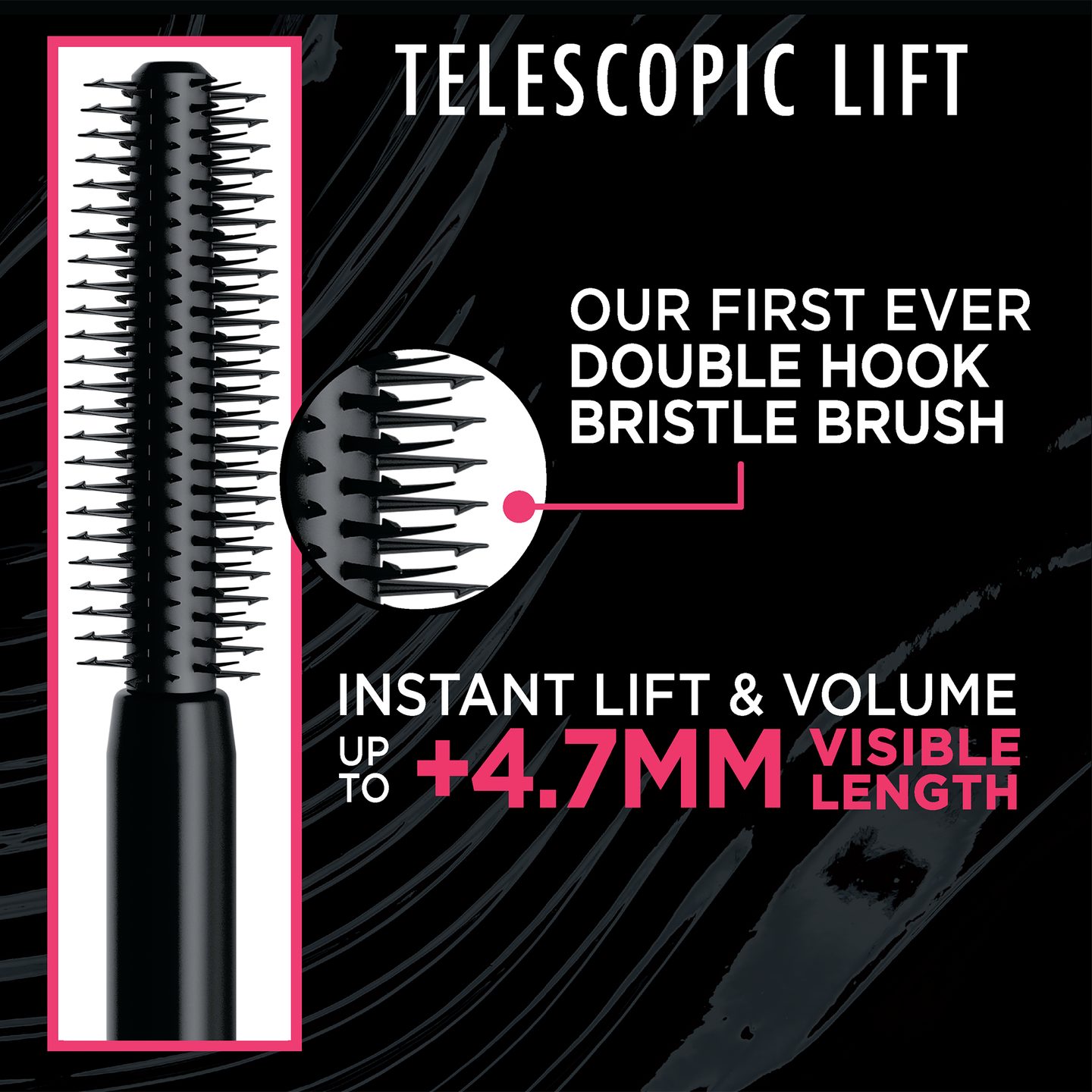 Водостойкая тушь для ресниц Telescopic Lift — фото 4