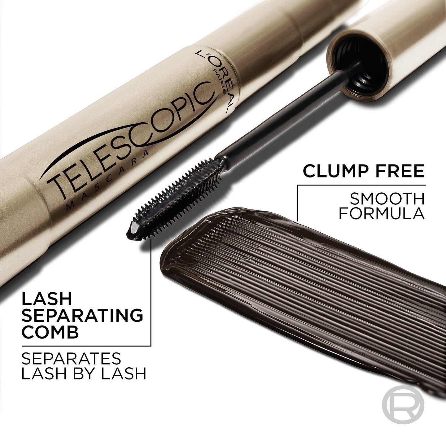 Тушь для ресниц Telescopic Original Washable — фото 5