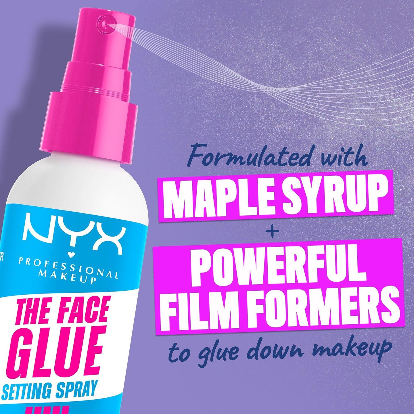 Спрей для фиксации макияжа The Face Glue — фото 6