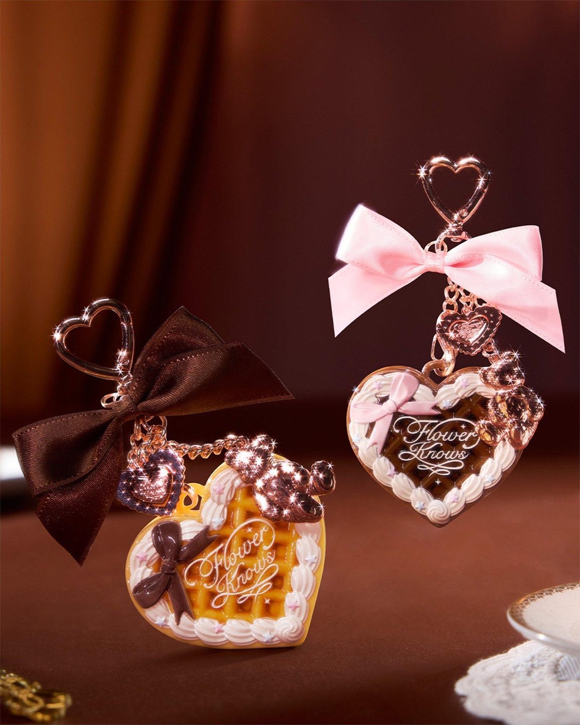 Мини-пудра для закрепления и брелок из коллекции Sweetie Bear — фото 4
