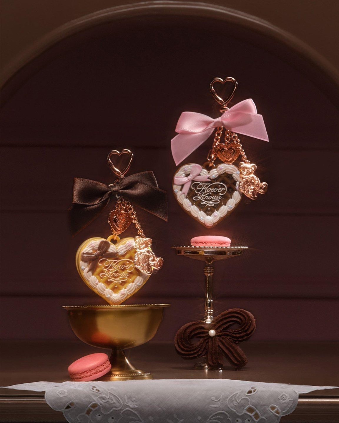 Мини-пудра для закрепления и брелок из коллекции Sweetie Bear — фото 3
