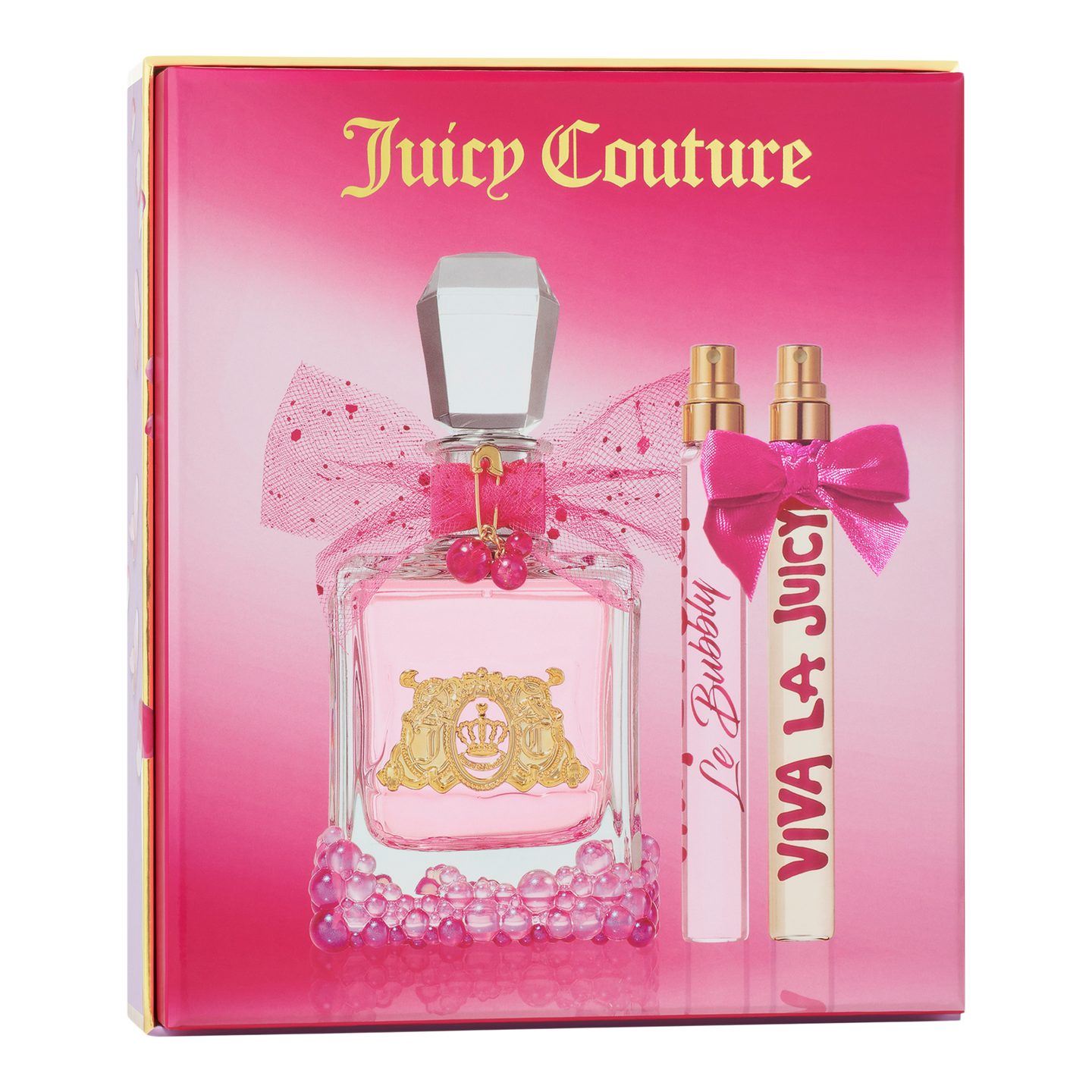 Набор парфюмов Viva La Juicy Le Bubbly (3 предмета) — фото 2