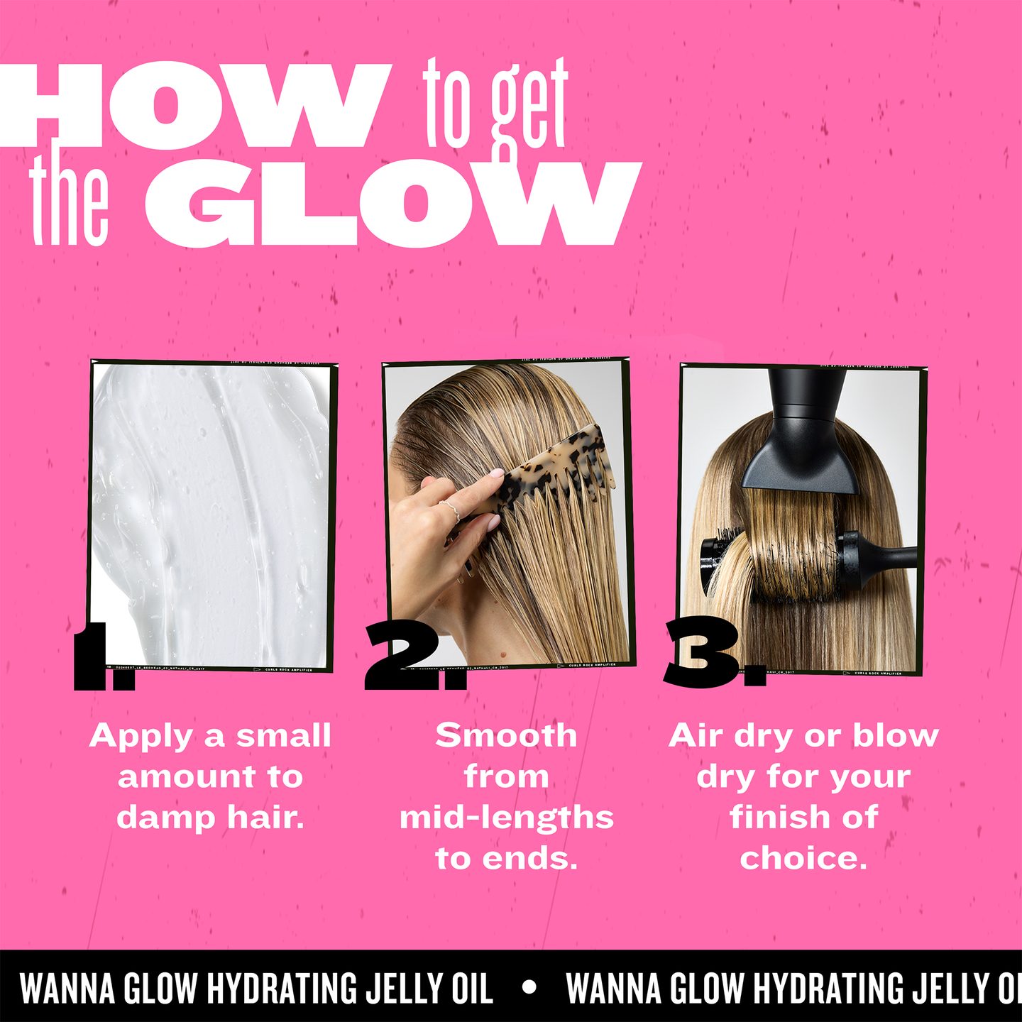 Гидратирующее желе-масло Wanna Glow для блестящих и гладких волос — фото 5