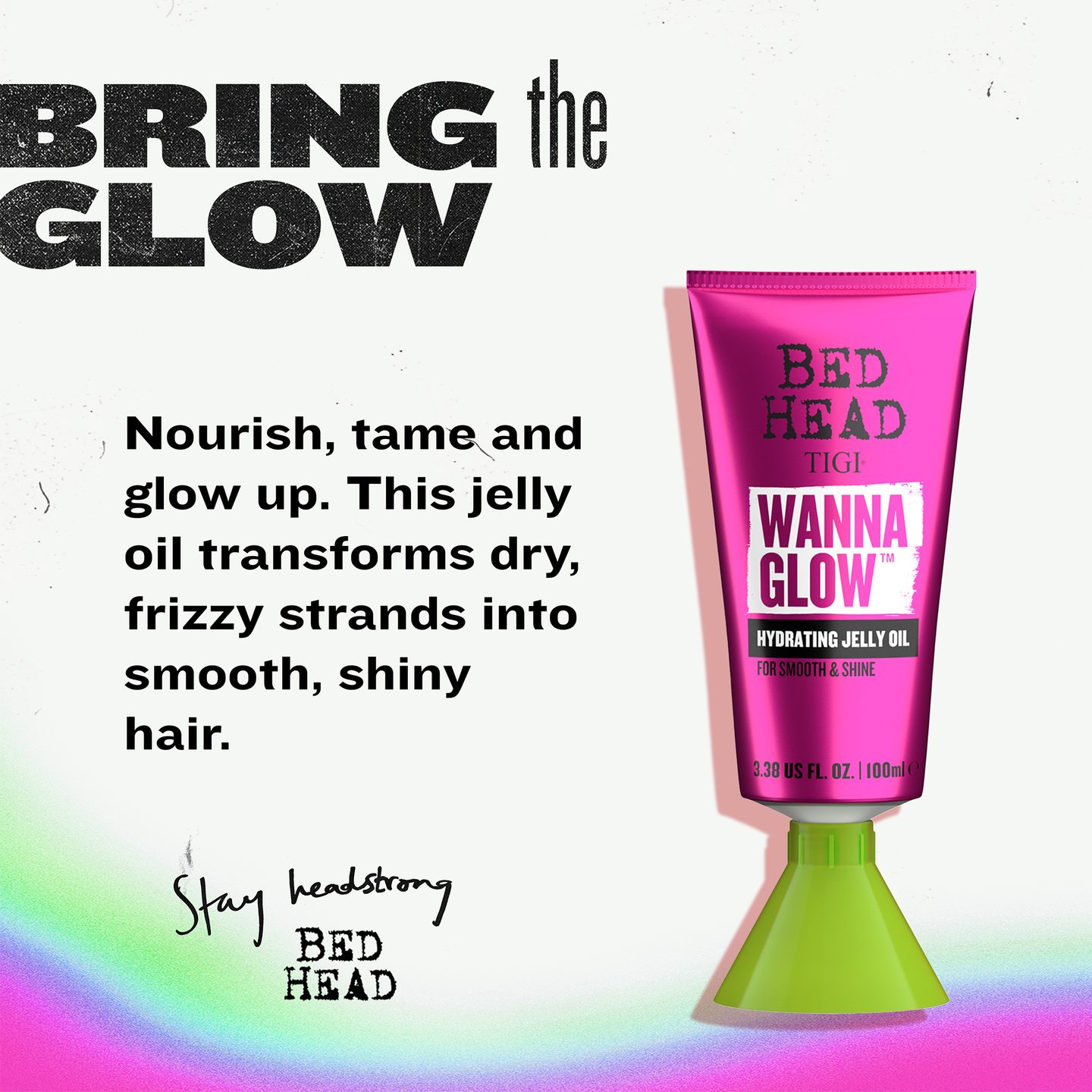 Гидратирующее желе-масло Wanna Glow для блестящих и гладких волос — фото 2