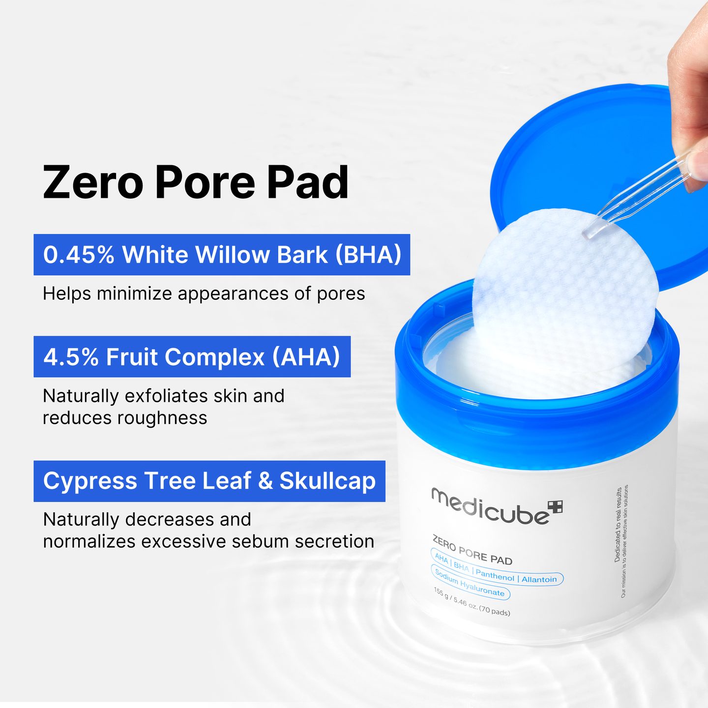 Патчи для сужения пор Zero Pore Pad — фото 4