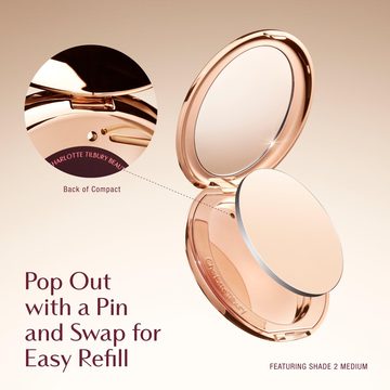 Пудра Airbrush Flawless Finish для размытия и фиксации макияжа — миниатюра 9