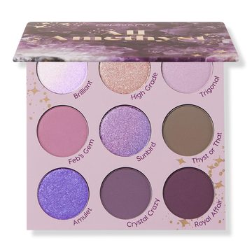 палитра прессованных теней all amethyst