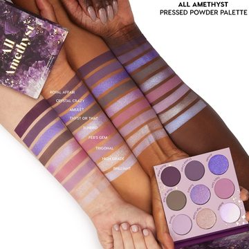 Палитра прессованных теней All Amethyst — миниатюра 7