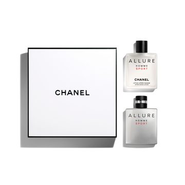 набор лосьона после бритья и туалетной воды allure homme sport