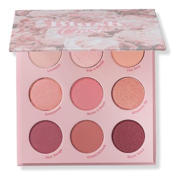 палетка теней для век blush crush