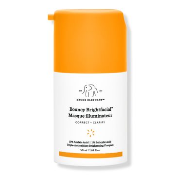 маска для лица bouncy brightfacial с осветляющим эффектом