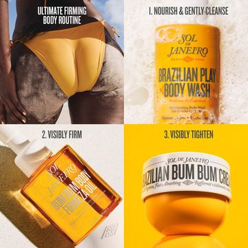 Крем для тела Brazilian Bum Bum с эффектом подтяжки и кофеином — миниатюра 7