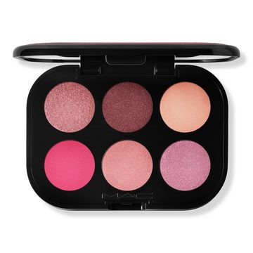 палитра теней для век connect in colour rose lens