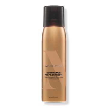 спрей для подготовки и фиксации макияжа continuous prep & set mist+