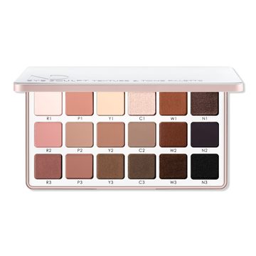 палитра теней для век eye sculpt texture & tone - soft
