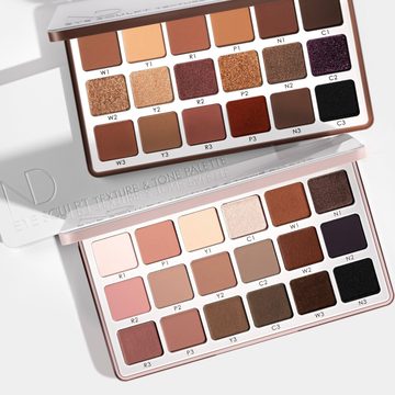 Палитра теней для век Eye Sculpt Texture & Tone - Soft — миниатюра 8