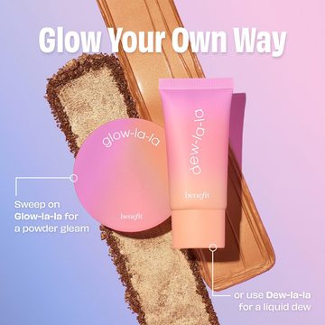 Сияющий Пудровый Хайлайтер Glow-La-La — миниатюра 8
