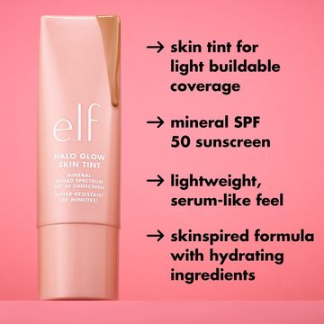 Минеральный тональный крем Halo Glow Skin Tint SPF 50 — миниатюра 7