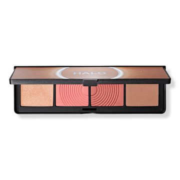 палетка для лица halo sculpt + glow с витамином e