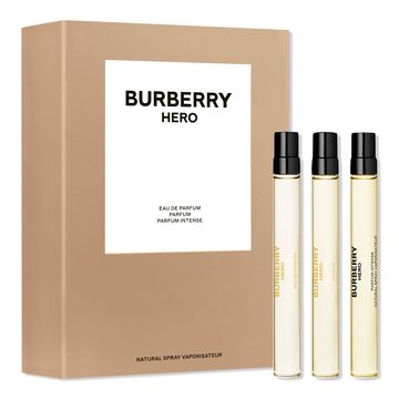 набор подарочных парфюмов hero eau de parfum & parfum travel spray (3 предмета)