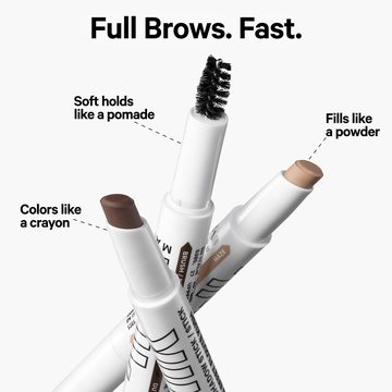 Водостойкий карандаш для бровей KUSH Brow Shadow Stick — миниатюра 9