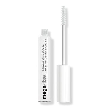 прозрачная тушь для бровей и ресниц mega clear