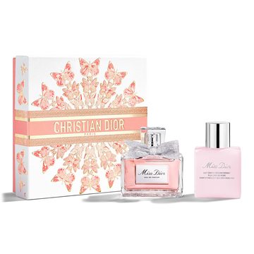 набор miss dior eau de parfum и молочка для тела