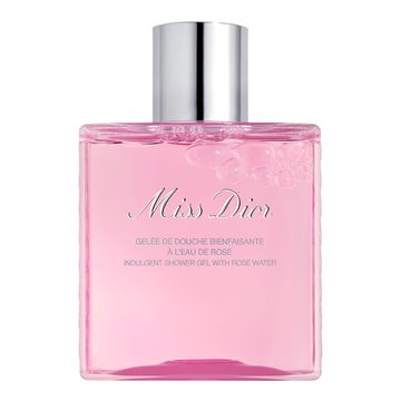 гель для душа miss dior с розовой водой