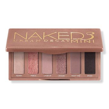 мини-палитра теней для век naked3 в мягких розовых оттенках