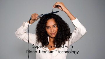 Супер тонкая плойка Nano Titanium 1/2'' — миниатюра 7