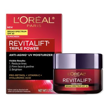 увлажняющий крем для лица и шеи revitalift triple power spf 30