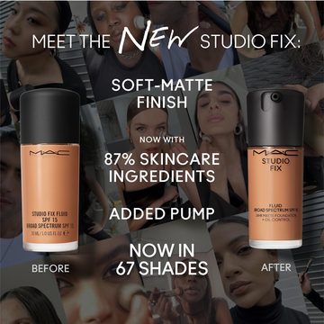 Матирующий тональный крем Studio Fix Fluid SPF15 24HR + контроль масла — миниатюра 9