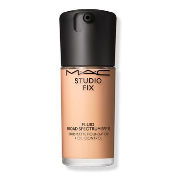 матирующий тональный крем studio fix fluid spf15 24hr + контроль масла