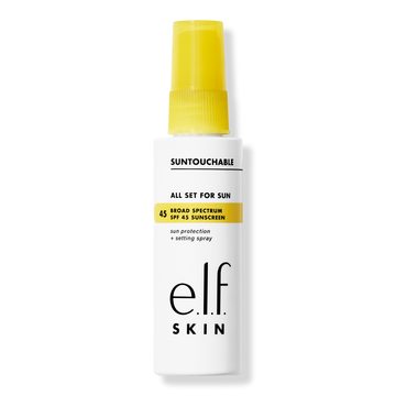 спрей для фиксации макияжа с spf 45 suntouchable all set for sun