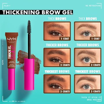 Гель для бровей Thick it Stick it! с эффектом утолщения — миниатюра 7