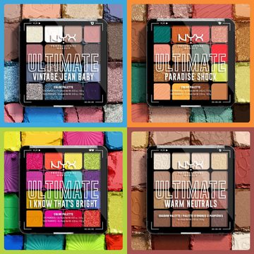 Палитра теней Ultimate Color Shadow Palette Paradise Shock — миниатюра 8