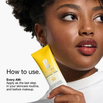 Солнцезащитный крем с эффектом сияния и оттенком SPF 50/PA+++ — миниатюра 7