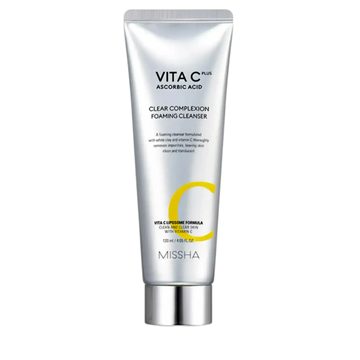 пенящийся очищающий гель vita c plus для ясной кожи